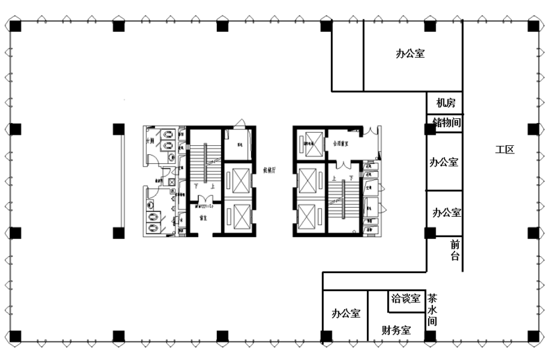 德信AI产业园出租-483m²-简单装修